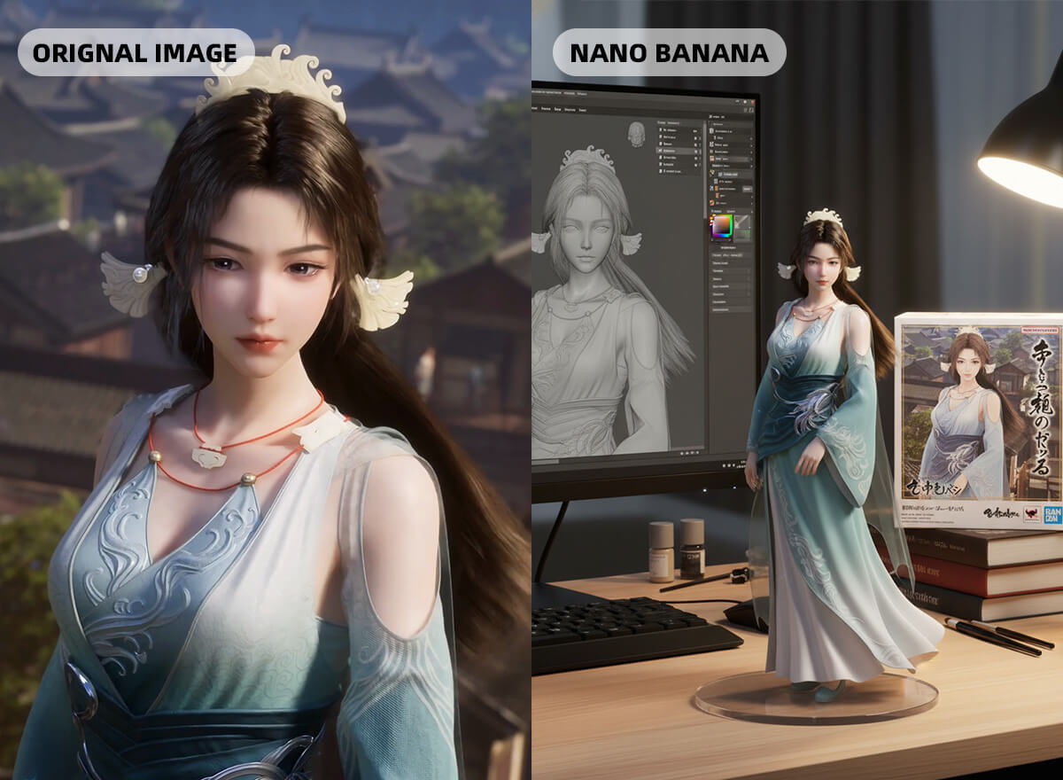 Realistic Lighting and Background Replacement Effects